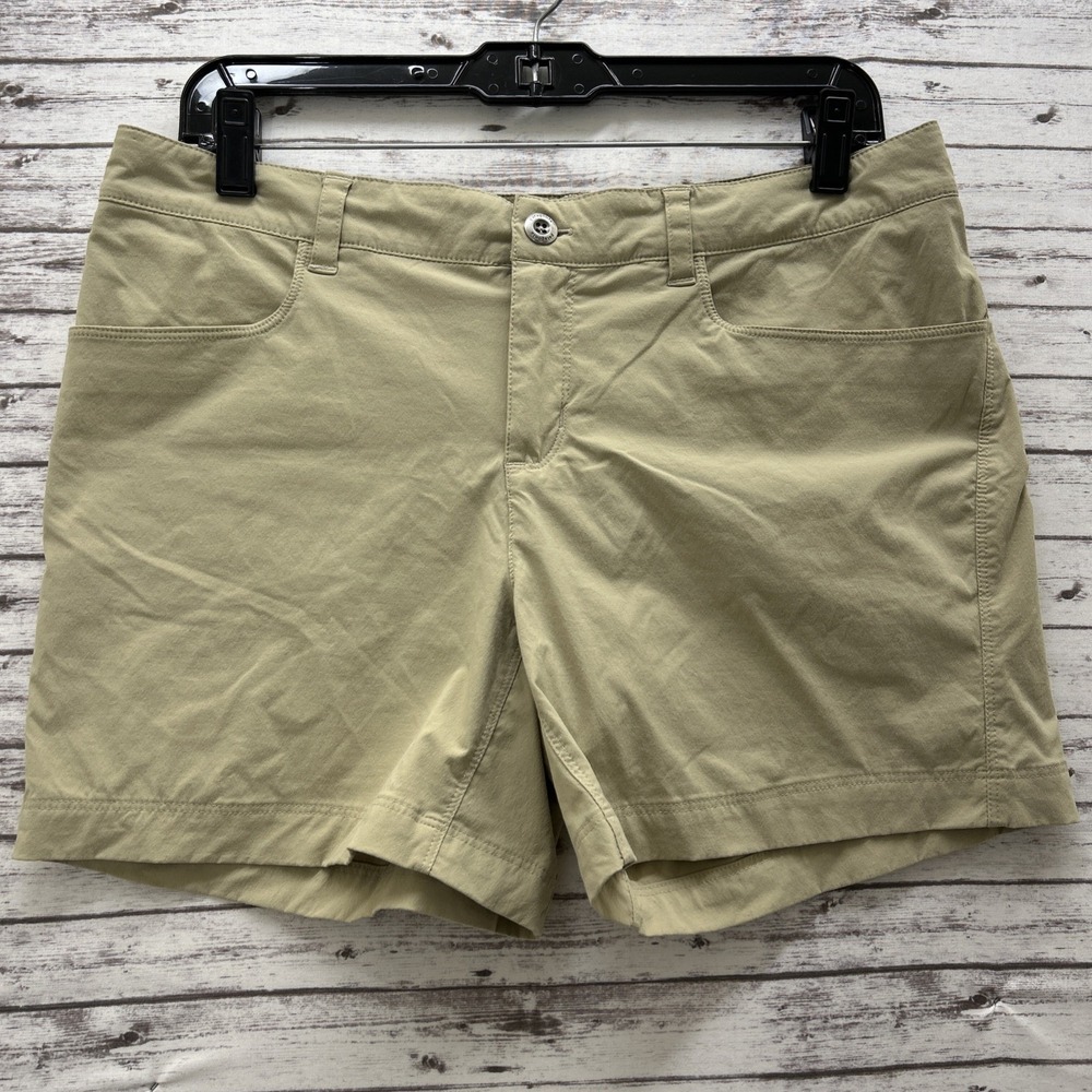 Patagonia STY58090SP15 Women's Quandary Shorts Size 8 Beige Outdoor Hiking